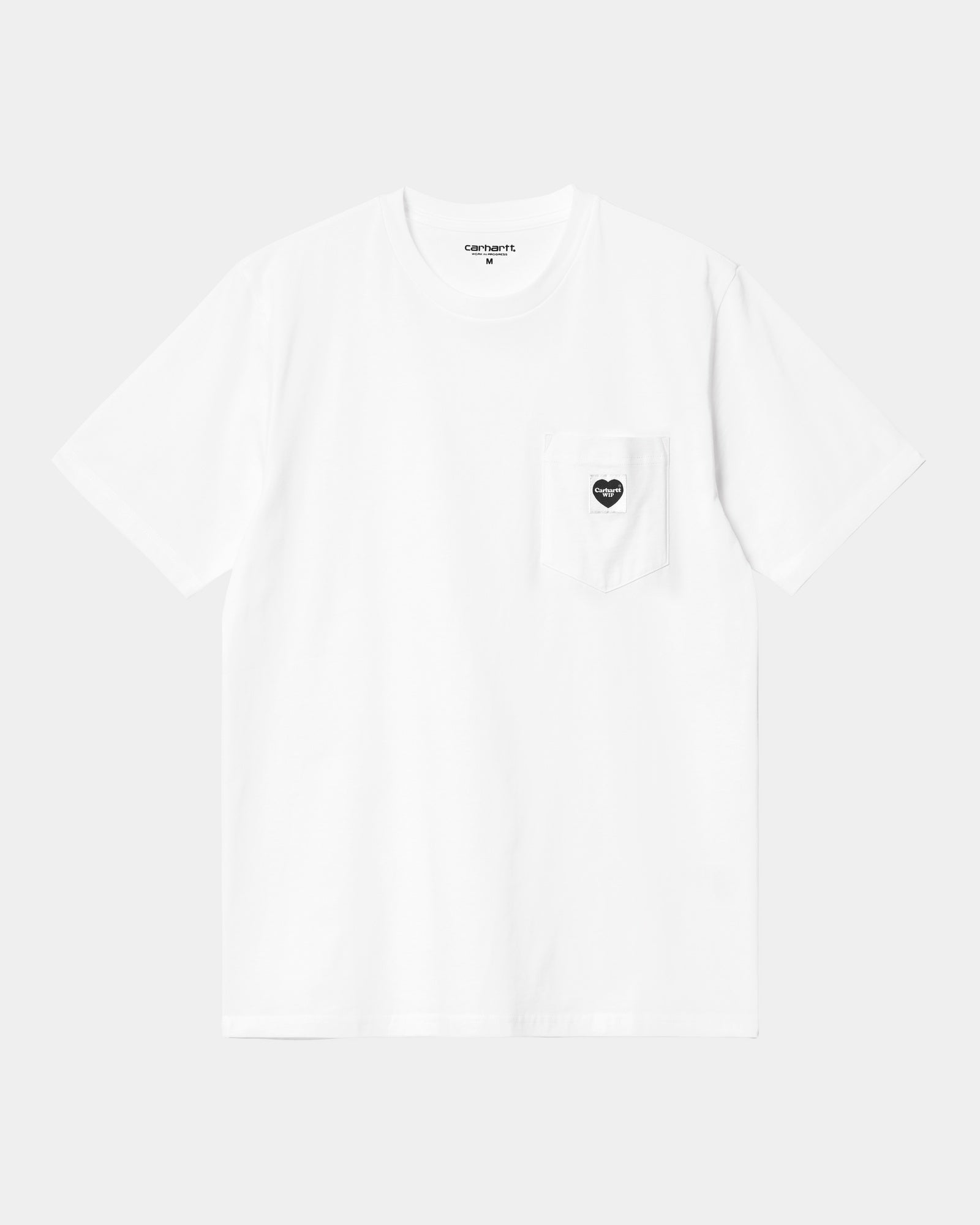 Pocket Heart T-Shirt for Men & Women - Soft Cotton Casual Tee in White & Black | Perfect for Everyday Wear, Date Nights & Gifting