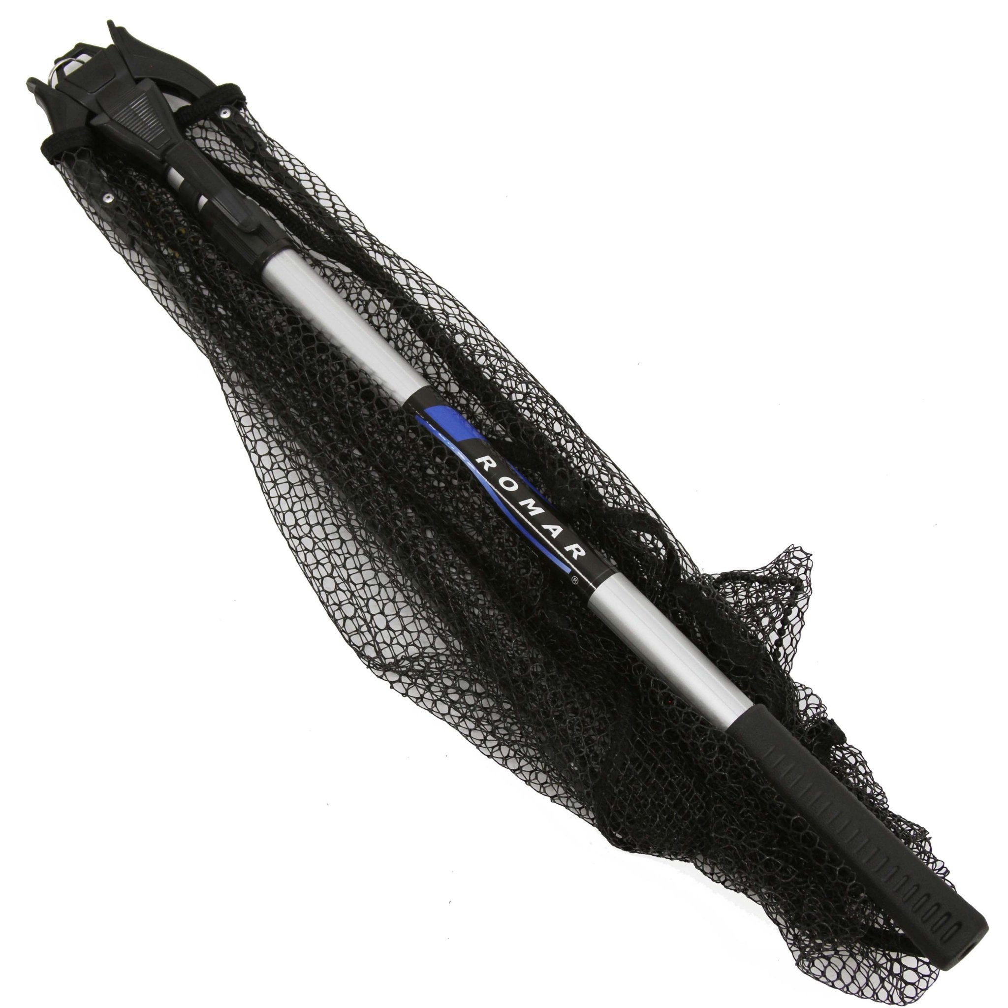 Promar Collapsible Fishing Landing Net - Portable & Lightweight for Fly Fishing, Kayak, Boat - Ideal for Catch & Release, Freshwater & Saltwater Fishing