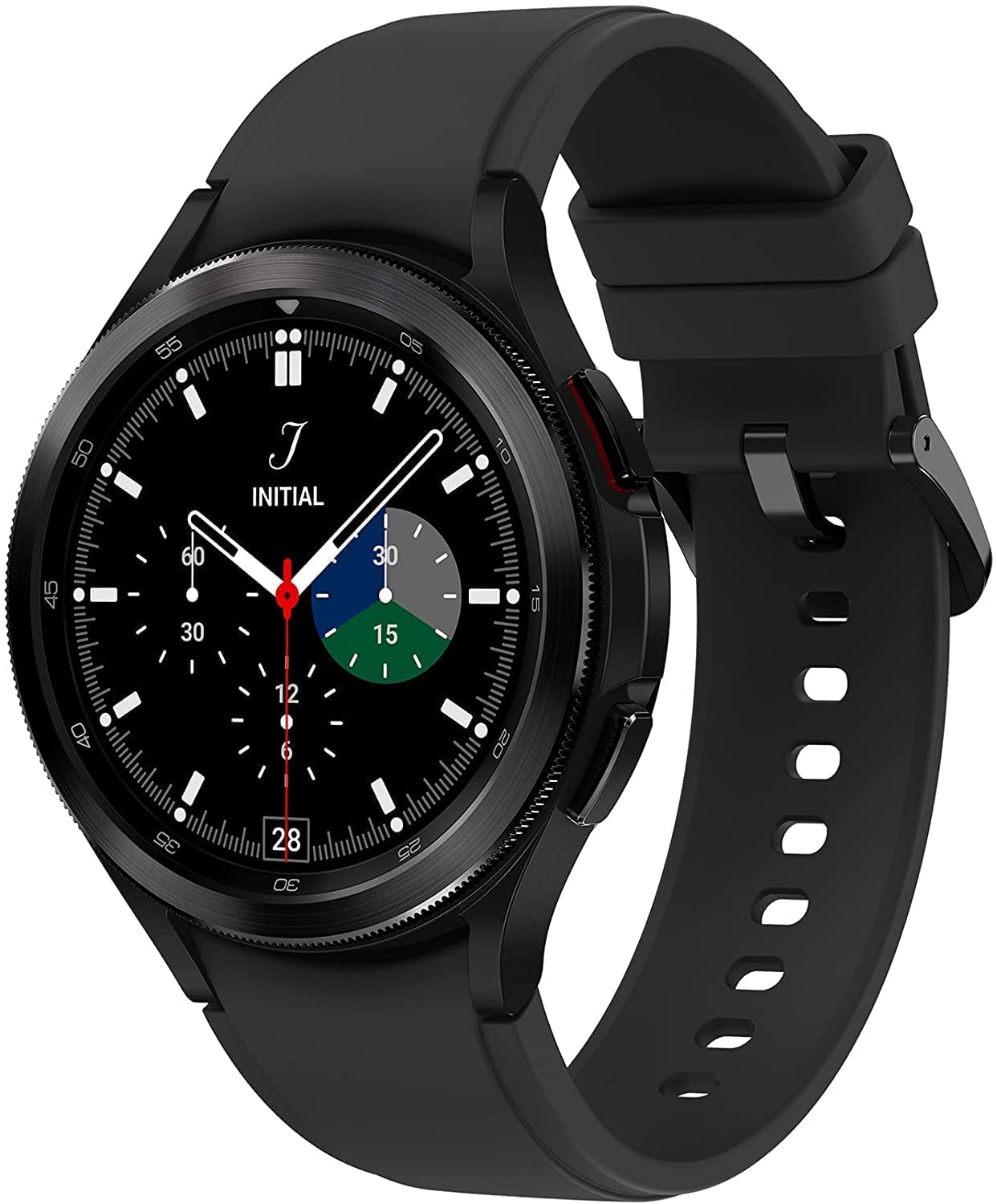 SAMSUNG Galaxy Watch 4 Classic 46mm Smartwatch - ECG Monitor, Fitness & Sleep Tracker, GPS, Fall Detection, Bluetooth (US Version, Black) - Perfect for Running, Workouts & Daily Health Monitoring