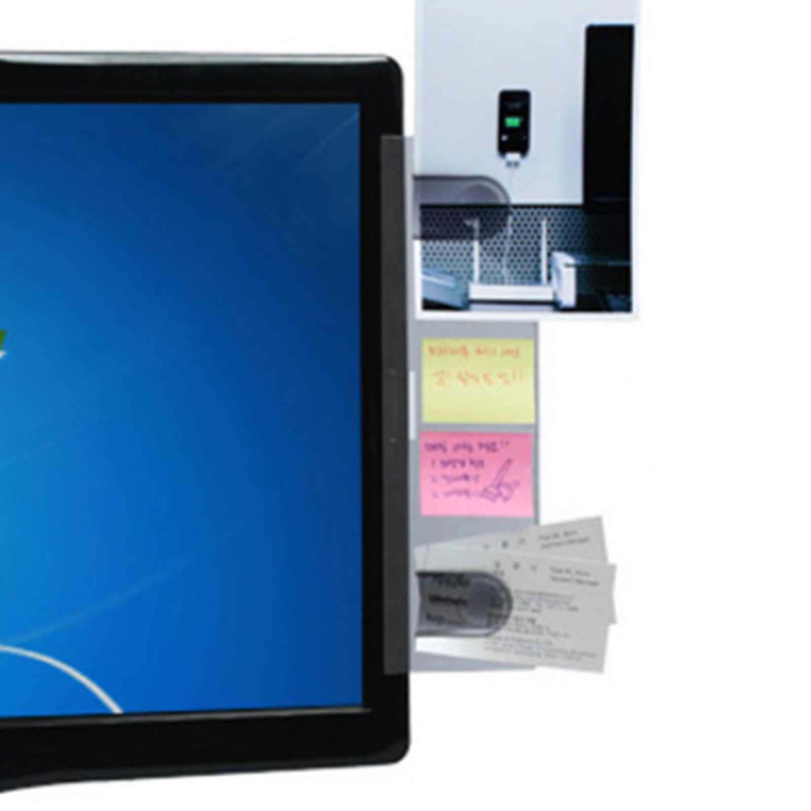 REDYY Laptop Document Holder Clip - Adjustable Copy Stand for Typing, Reading & Note Organizing - Perfect for Office, Home & School Desks (Fits Monitors & Laptops)
