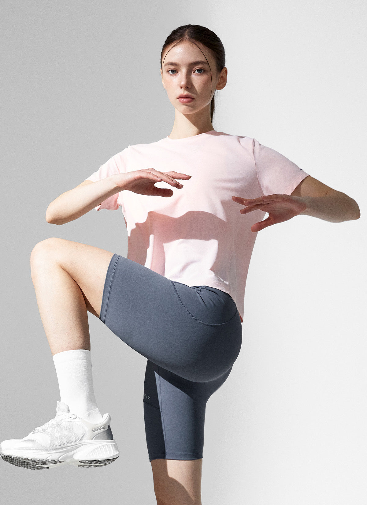 RX Air Mesh Crop Short Sleeve - Breathable Workout Top for Women | Yoga, Running & Gym Fitness Apparel | Moisture-Wicking Activewear for Summer Sports