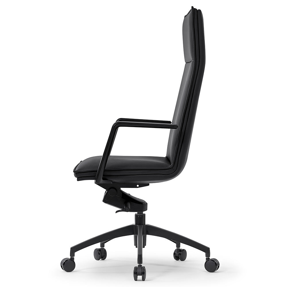 TORIN High Back Office Chair with Lumbar Support - Ergonomic Executive Desk Chair for Home & Office - Black - Perfect for Long Hours of Sitting & Work Comfort
