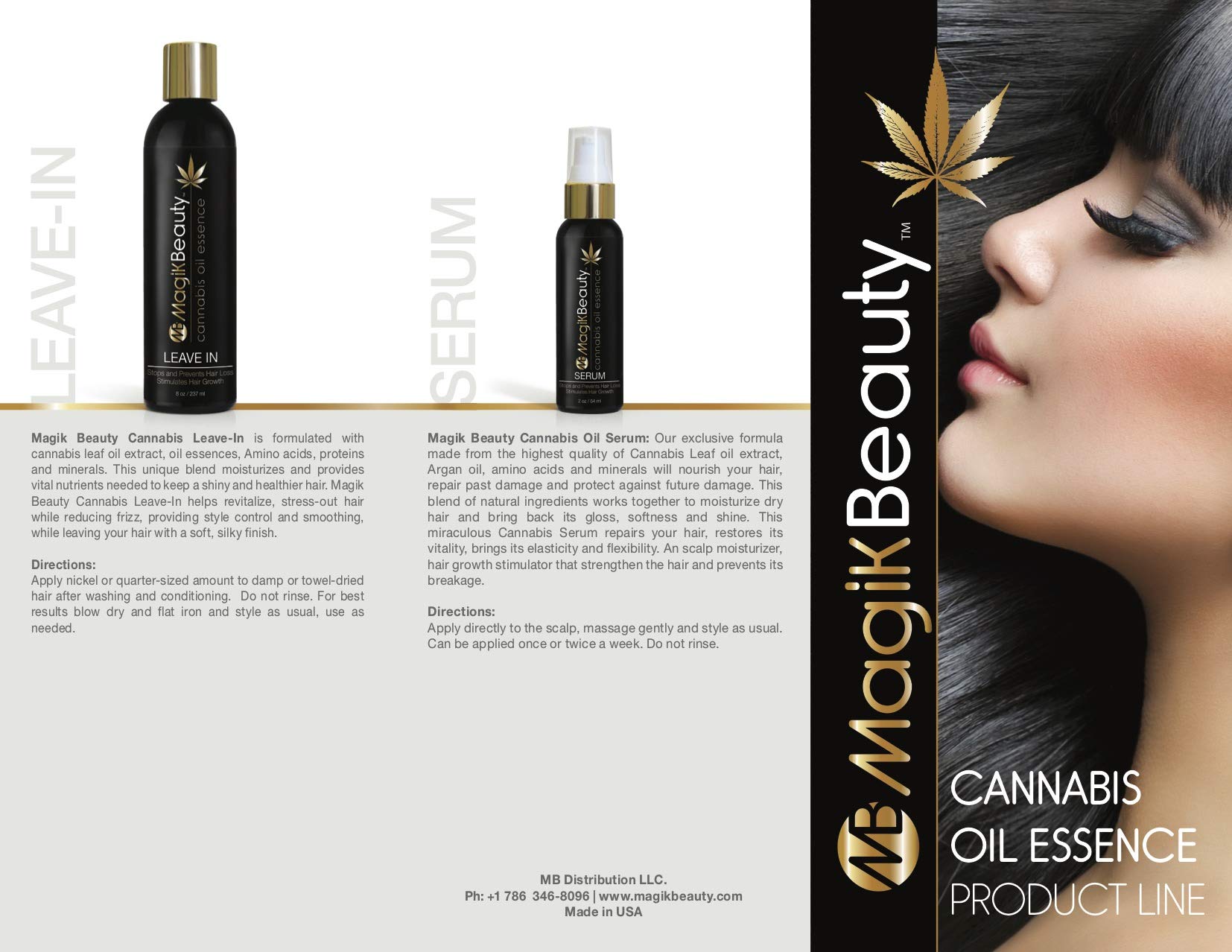 Hemp Oil Botox Hair Growth Treatment with BTX4HAIR Essence - Stops Hair Loss & Stimulates Growth - Capillary Therapy for Thicker Hair | Perfect for Daily Hair Care & Scalp Nourishment