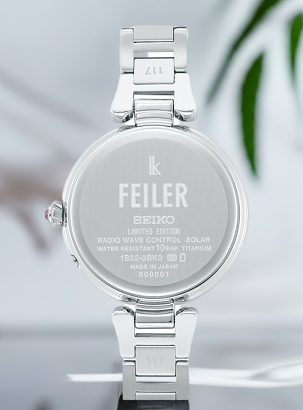 SEIKO LUKIA GROW FEILER Limited Edition Women's Watch SSQW089 - Japanese Made JDM Timepiece for Elegant Occasions & Daily Wear