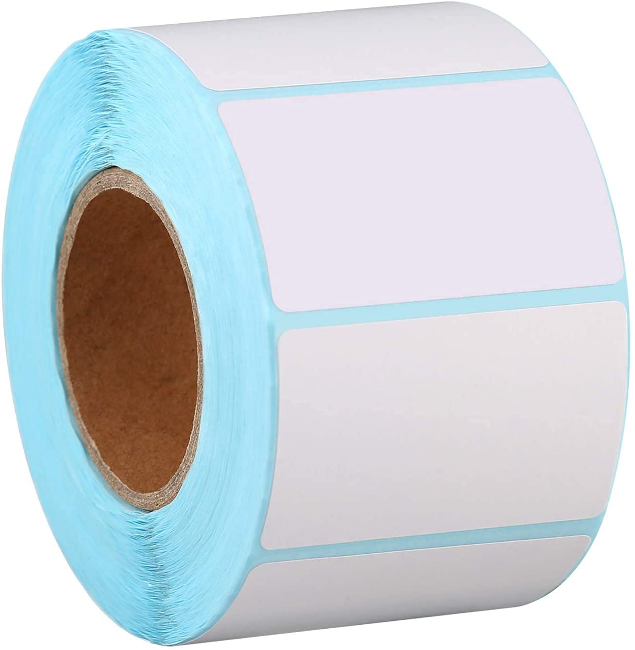 AIEX 800-Pack Self-Adhesive Blank Mailing Address Labels - 5x3cm (1.97x1.18