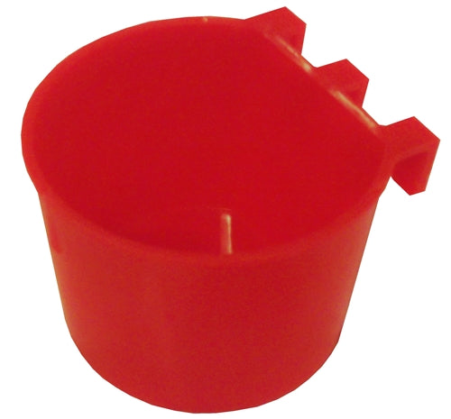 8oz Round Cage Cup Feeder & Water Drinker for Small Pets - Perfect for Birds, Hamsters, Guinea Pigs - Ideal for Treats, Seeds, and Hydration in Cages