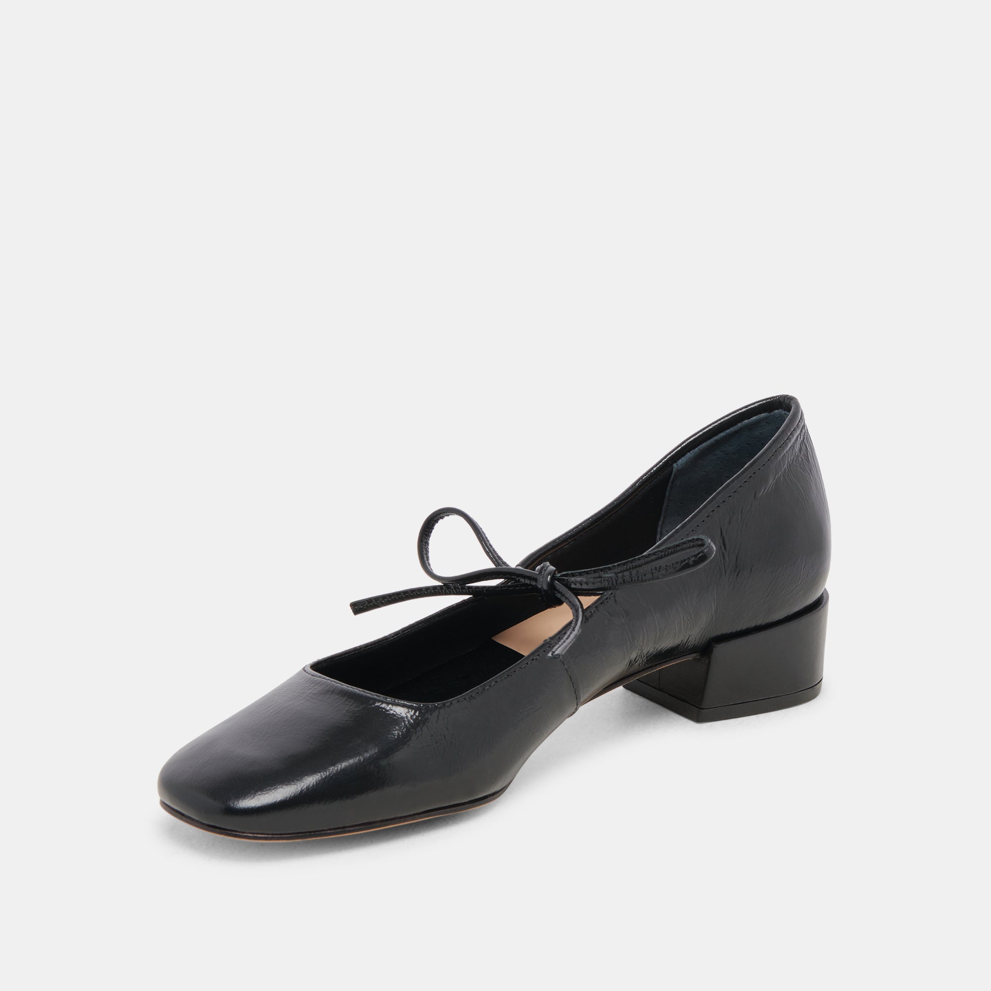 Ardien Heels - Midnight Crinkle Patent Leather High Heels for Women | Comfortable & Stylish Dress Shoes for Parties, Weddings & Evening Events