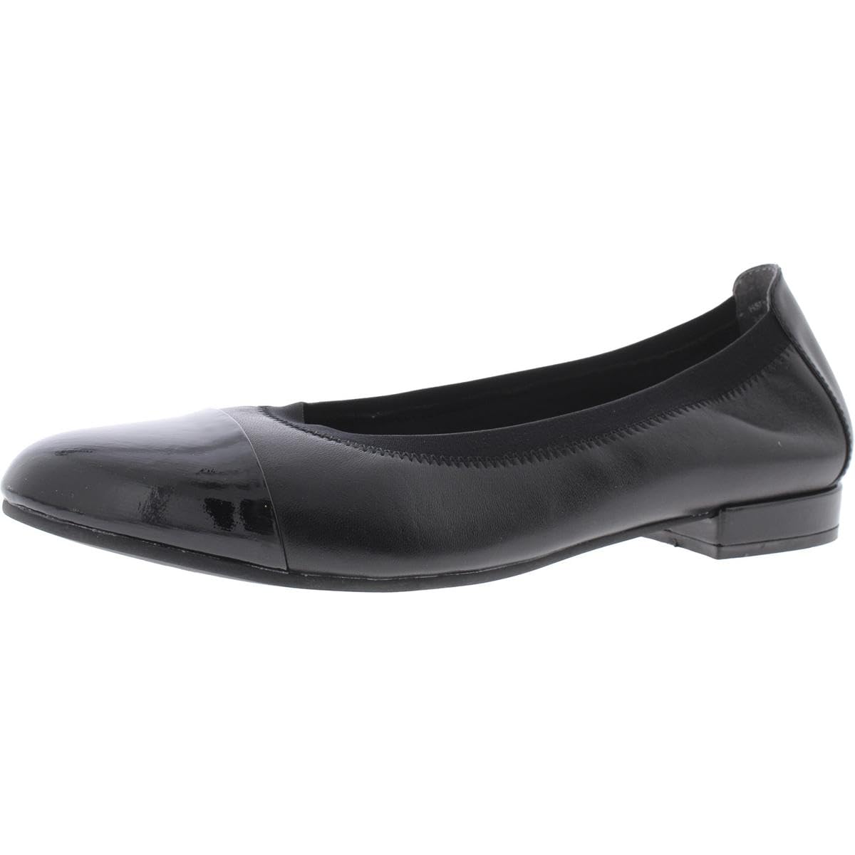 David Tate Women's Nicole Suede Cap Toe Ballet Flats - Comfortable & Stylish Shoes for Work, Office & Casual Wear