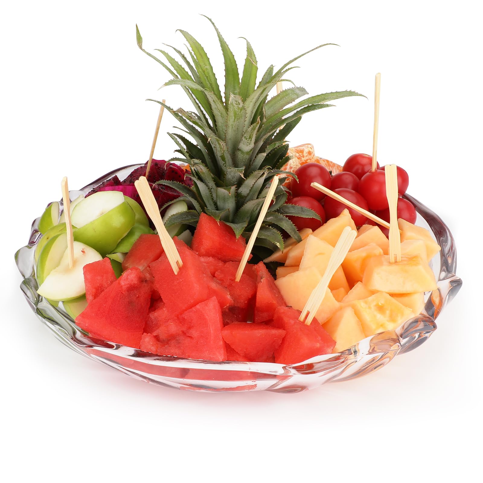Disposable Mini Appetizer Forks - 150 PCS 3.5 Inch Small Bamboo Wooden Two-Prong Forks for Fruits, Charcuterie, Cocktails & Party Platters | Perfect for Catering, Weddings & Home Entertaining