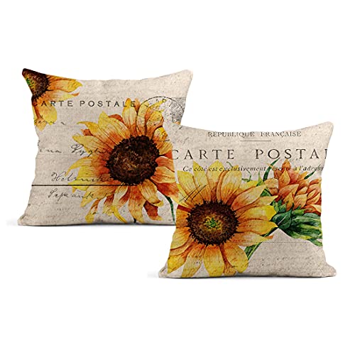 Watercolor Sunflower