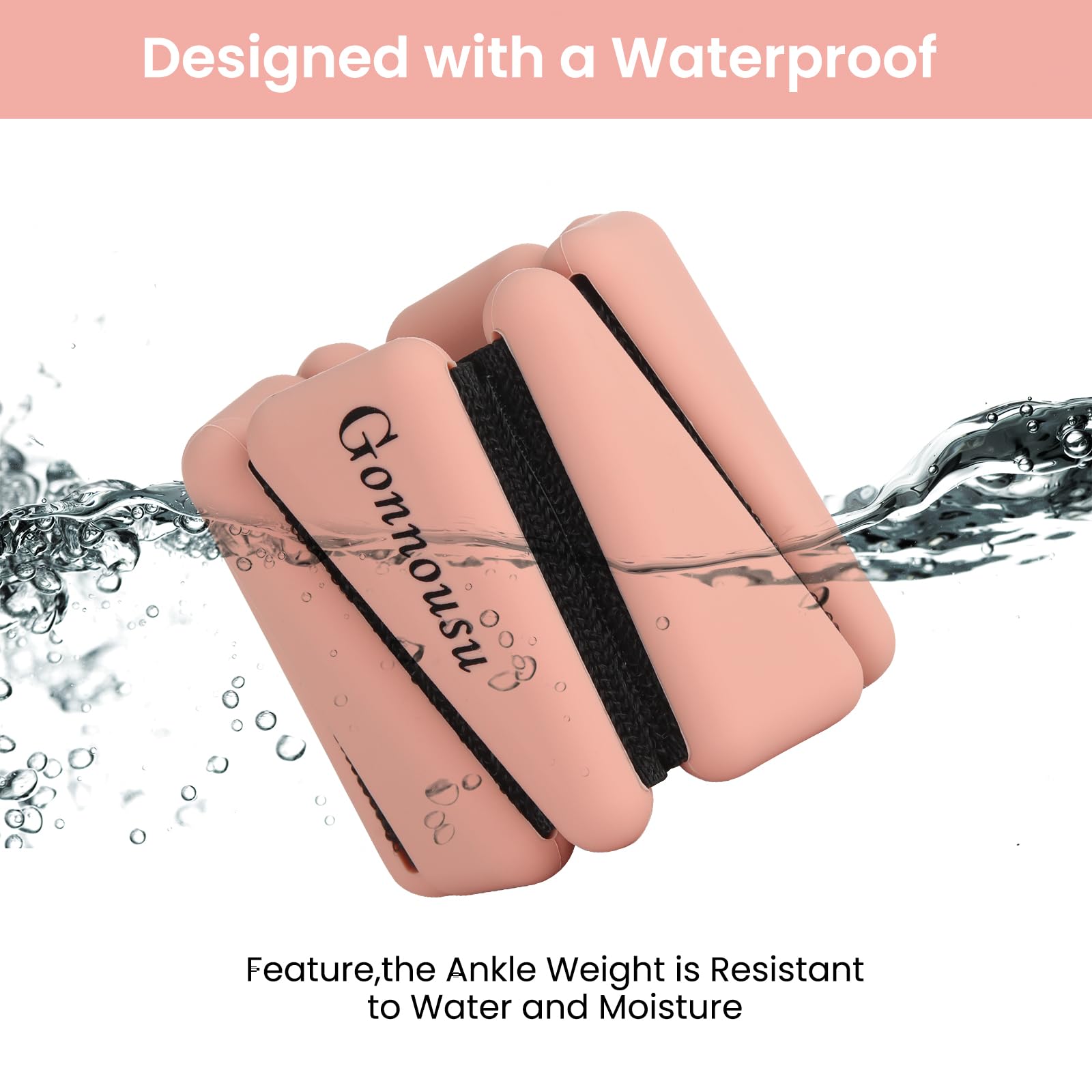 Adjustable Wearable Wrist & Ankle Weights Set for Women & Men - 2 Pack (1lb Each) for Strength Training, Yoga, Pilates, Cardio & Fitness Workouts | Perfect for Home Gym, Outdoor Exercise & Weight Loss Journey