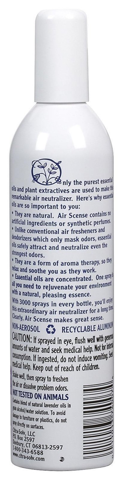 Air Scense Lavender Air Freshener - 7 oz (2 Pack) | Long-Lasting Home & Car Fragrance | Perfect for Bedrooms, Bathrooms & Offices