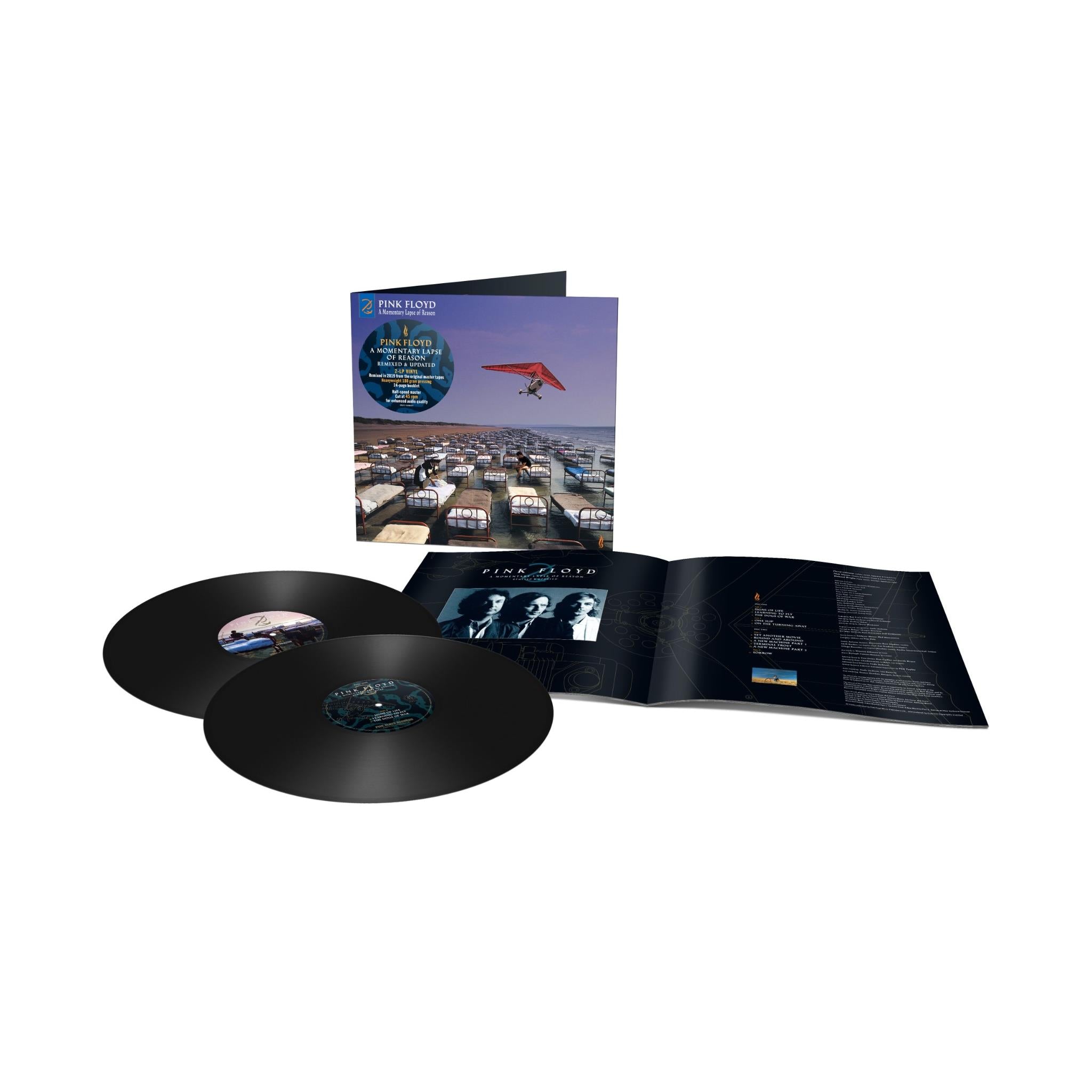 Pink Floyd - A Momentary Lapse Of Reason (2019 Remix) Vinyl LP Record | Classic Rock Album | Perfect for Audiophiles & Vinyl Collectors | Great for Home Listening & Music Enthusiasts
