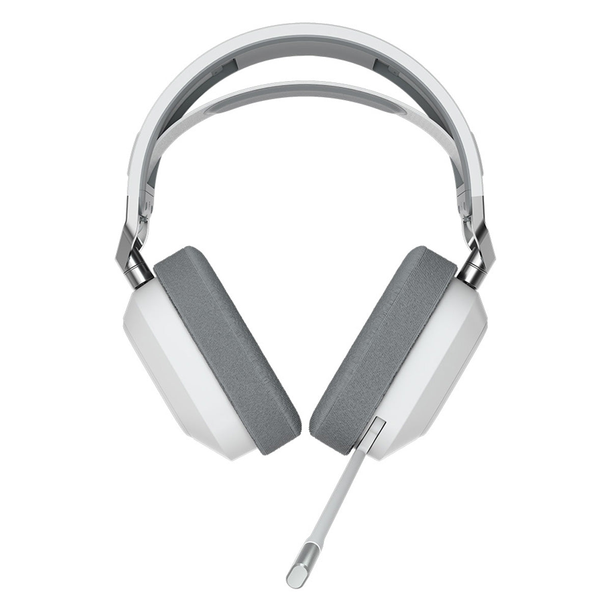Corsair HS80 RGB Wireless Gaming Headset with Dolby Audio - White | Noise Cancelling Mic, 20hr Battery Life for PC, PS5, Xbox | Perfect for Competitive Gaming & Streaming