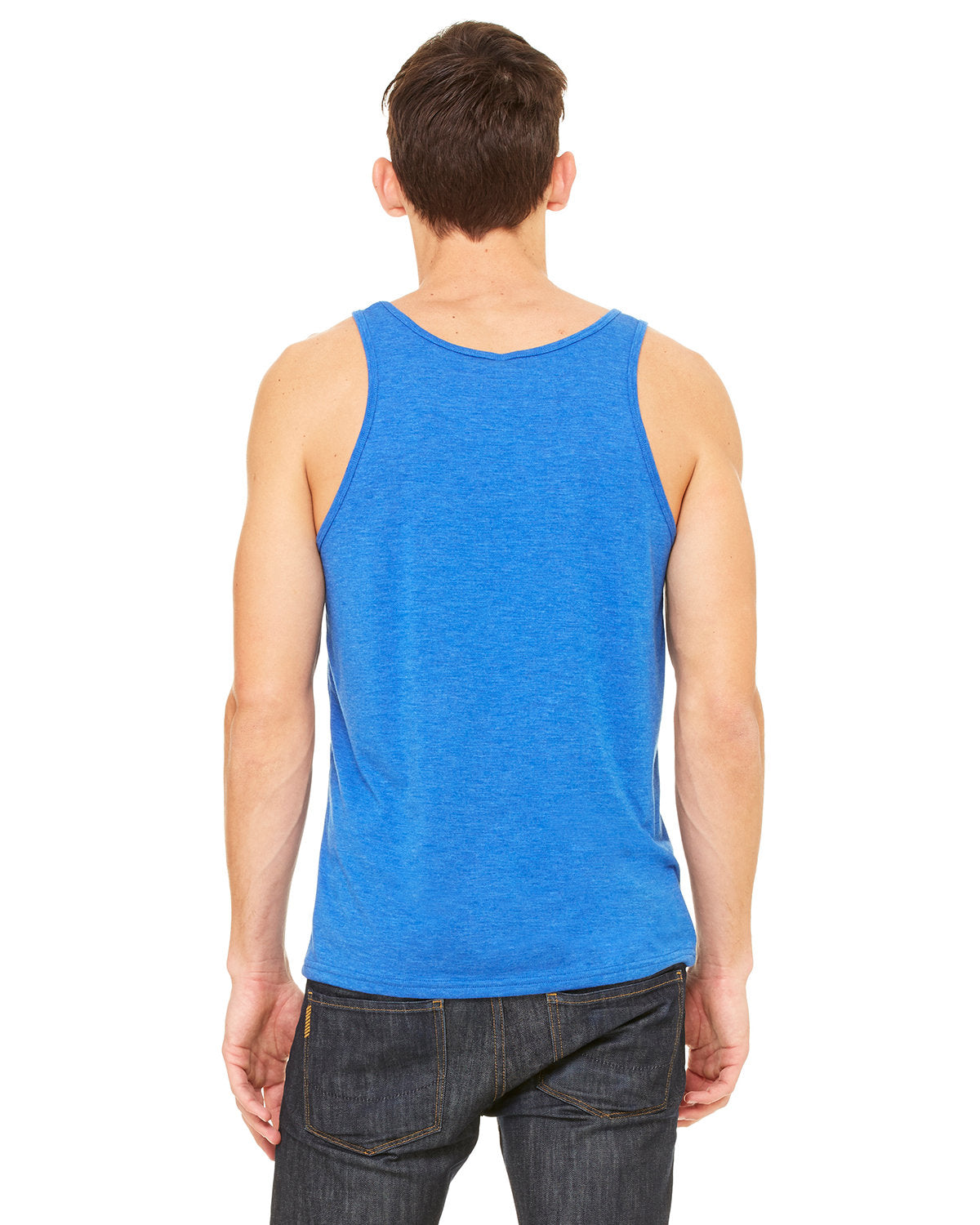 Bella + Canvas 3480 Unisex Jersey Tank Top - Soft Cotton Relaxed Fit for Men & Women - Perfect for Gym, Beach & Summer Outfits