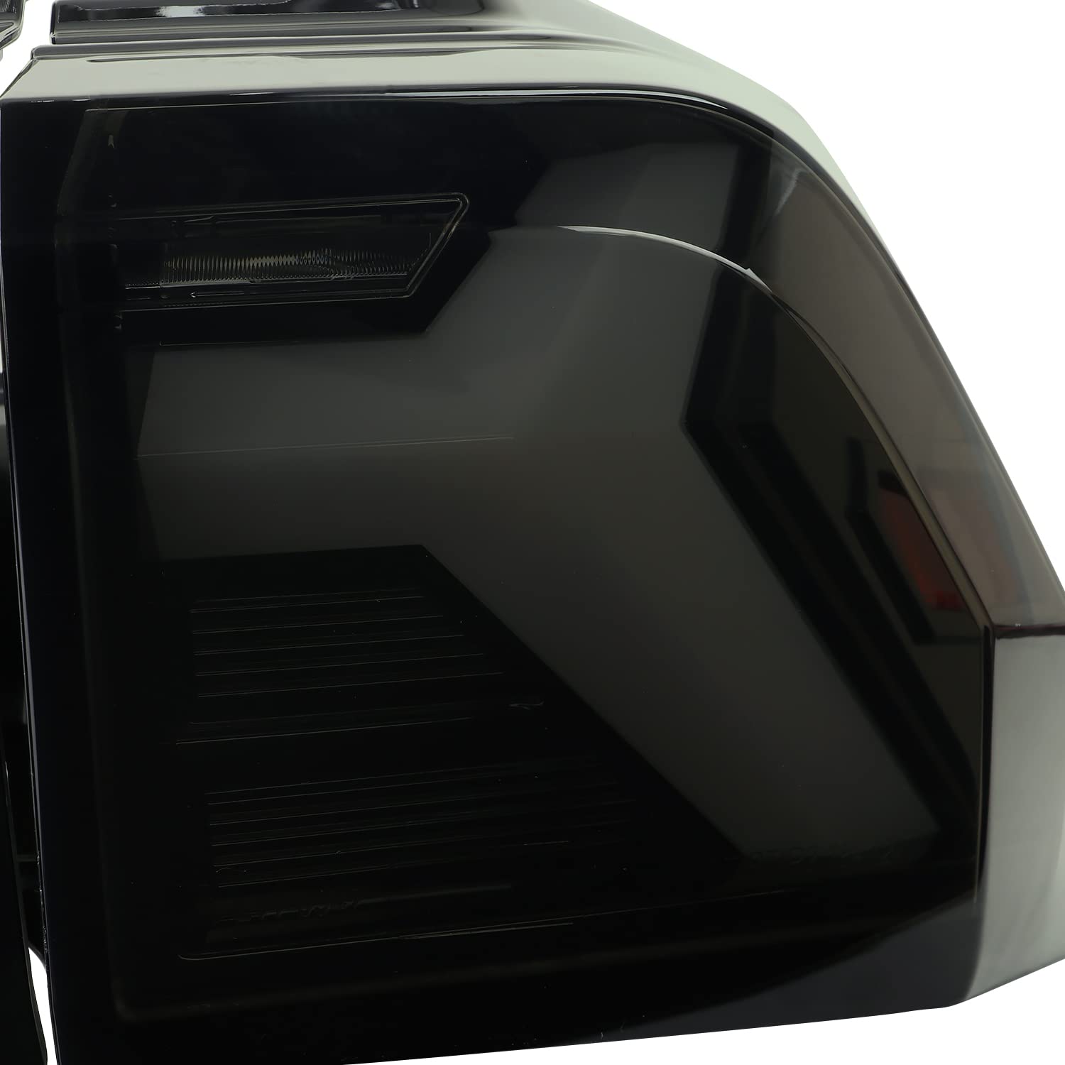 Spec-D Tuning Glossy Black Smoke LED Sequential Tail Lights for 2019-2023 Toyota RAV4 - Left & Right Pair Assembly - Enhanced Night Visibility & Modern Style for SUVs