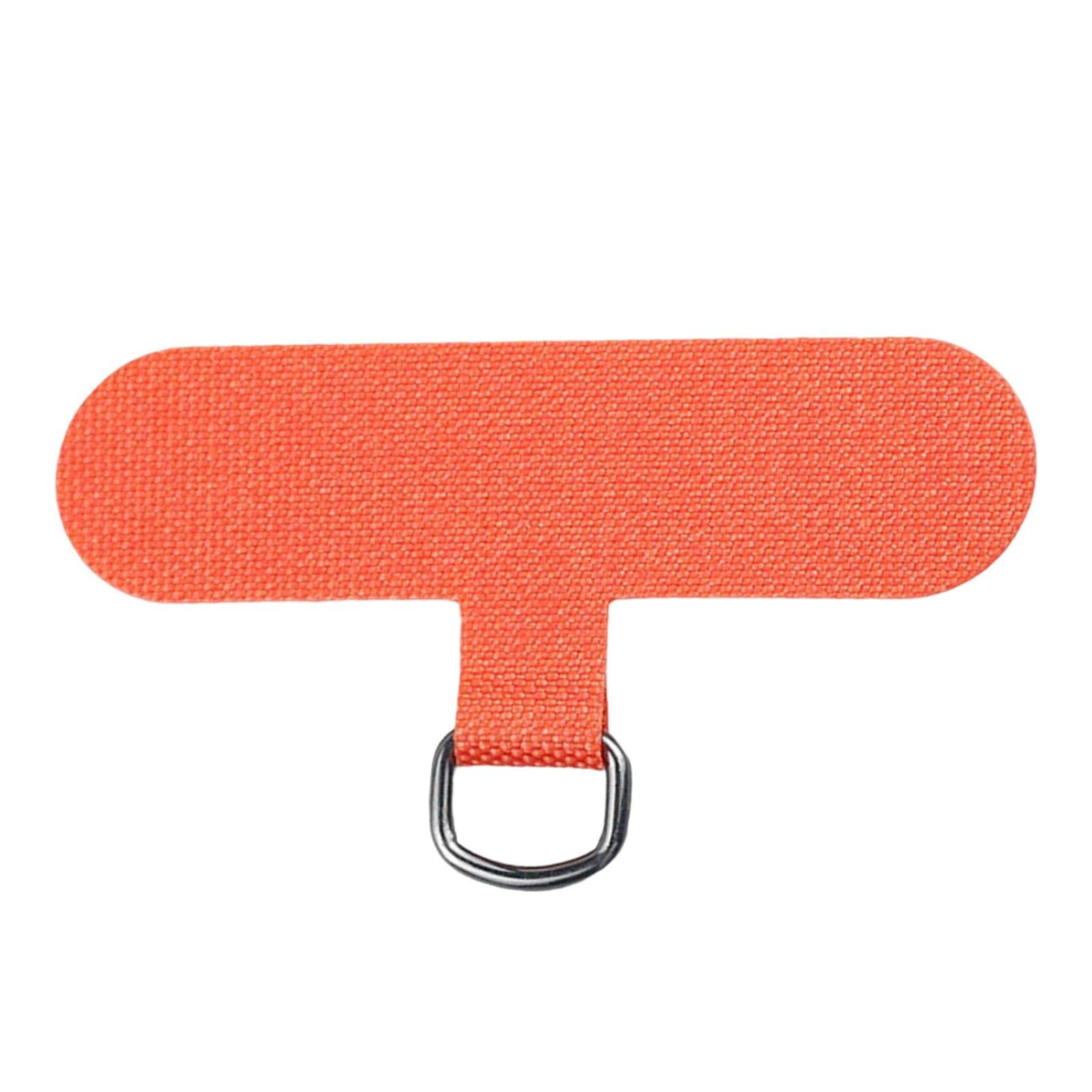 Ronyme Anti-Lost Phone Lanyard with Metal Ring - Durable Phone Strap Replacement for iPhone & Android - Perfect for Hiking, Outdoor Climbing, Kayaking & Travel Accessories (Orange)