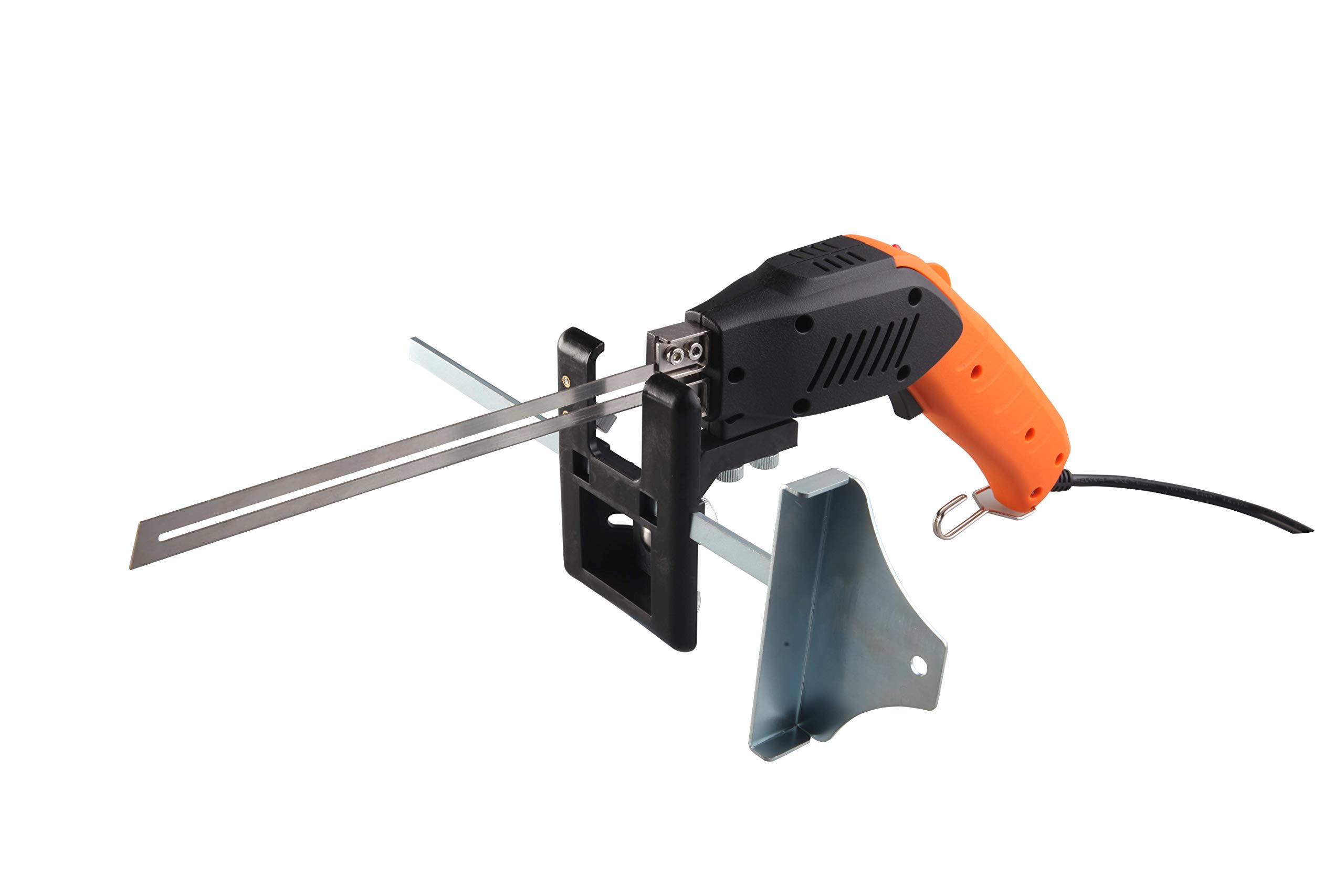 Professional Electric Hot Knife Foam Cutter Kit - Air Cooled Styrofoam Cutting Tool for Continuous Use - Perfect for DIY Crafts, Model Building, and Packaging Projects