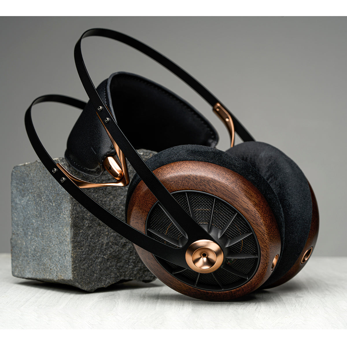 Meze 109 PRO Premium Over-Ear Headphones - High-Fidelity Audiophile Open-Back Headphones with Wooden Ear Cups for Home Listening & Studio Use