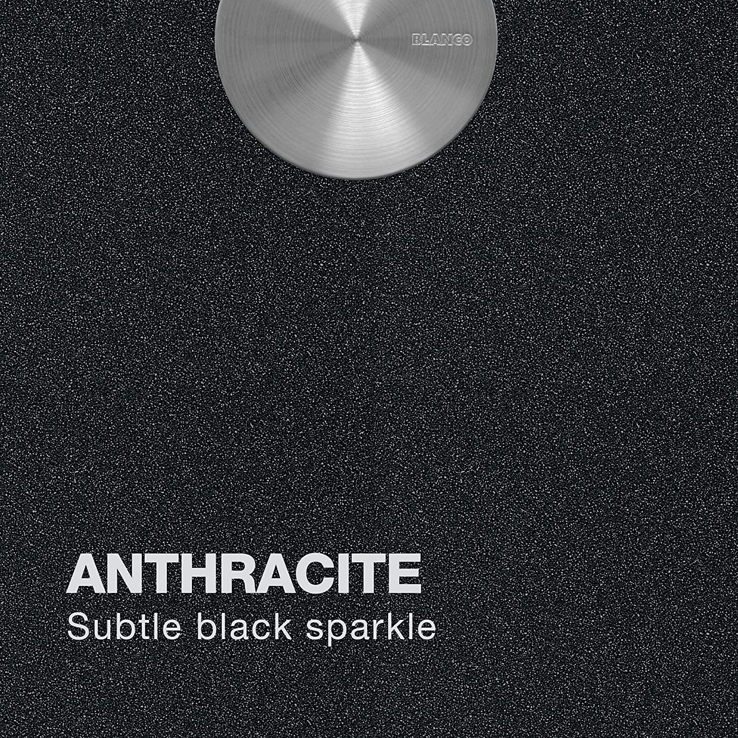 Blanco Rondo Bar Dual Mount SILGRANIT Kitchen Sink 511632 in Anthracite - Perfect for Modern Kitchens & Bar Prep Areas