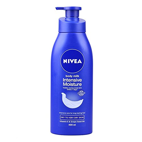 Nivea Intensive Moisture Body Milk Cream 400ml - Deep Hydration for Dry Skin | Daily Moisturizer for Face & Body | Perfect for Winter Care & After Shower Use