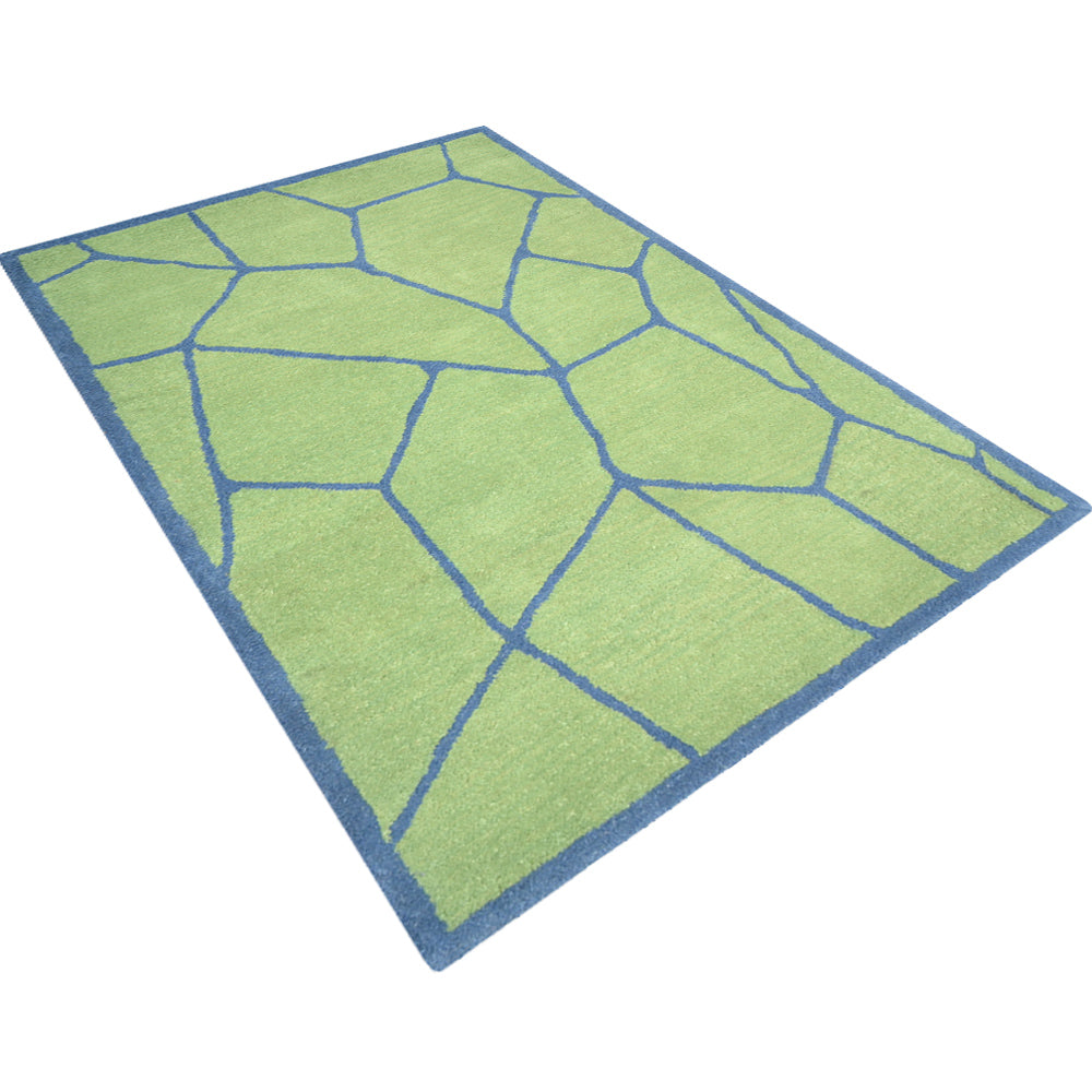 Hand Tufted Wool Area Rug - Sanaa Collection | Soft & Durable Non-Slip Living Room Carpet | Perfect for Bedroom, Nursery & Home Decor