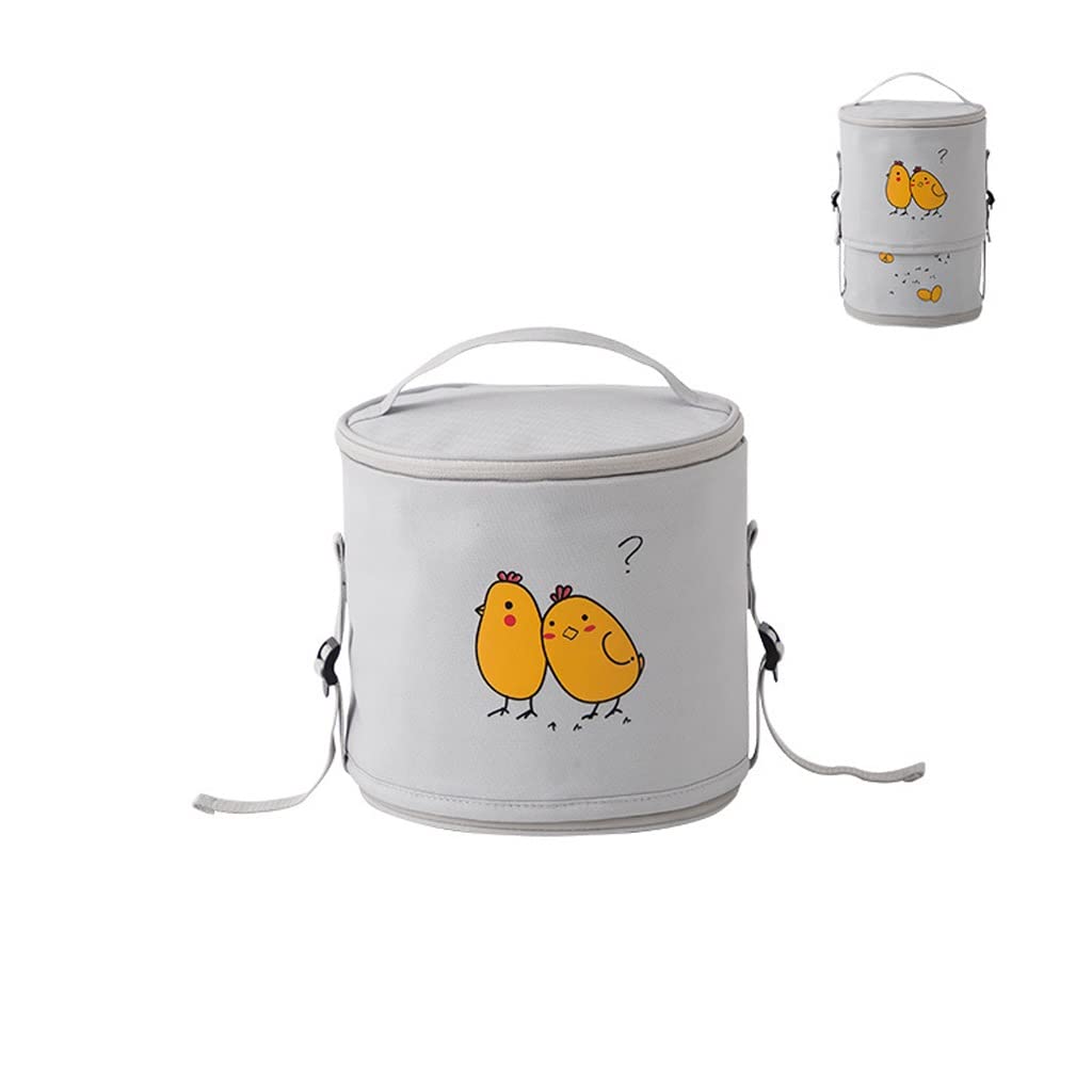 Insulated Lunch Bag for Women & Men - Leakproof Reusable Cooler Tote for Office, Work, School & Picnic | Perfect for Meal Prep, Daily Commute & Outdoor Activities (Color: F)