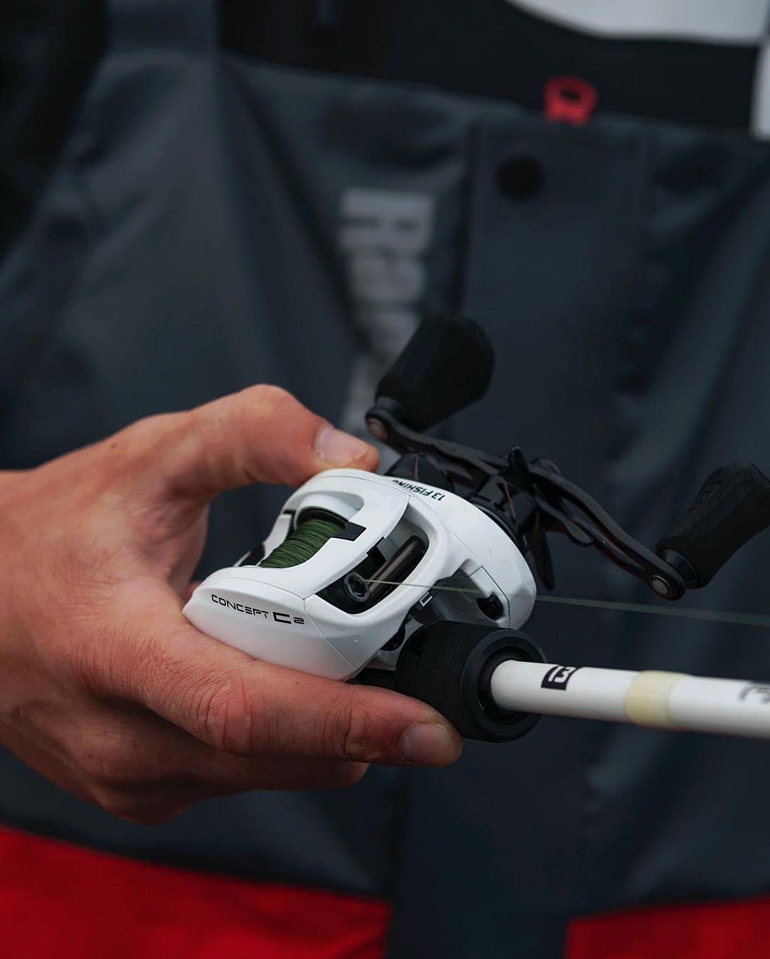 13 Fishing Concept C2 Baitcast Reel - High Performance Fishing Reel for Bass, Walleye & Freshwater Fishing - Perfect for Casting, Trolling & Tournament Angling