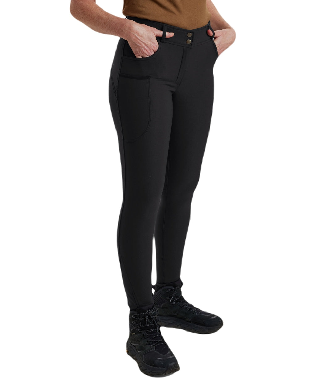 Deerhunter Women's Hunting Tights - Warm Fleece Lined Camo Pants for Outdoor Hunting & Cold Weather Activities