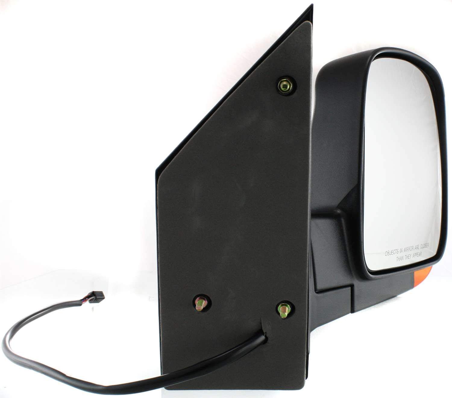 Power Heated Side Mirrors with Turn Signal for Chevrolet Express 1500/2500/3500 & GMC Savana 1500/2500/3500 (2003-2007) - Driver & Passenger Textured Glass - Defrost & Safety for Winter Driving & Night Visibility