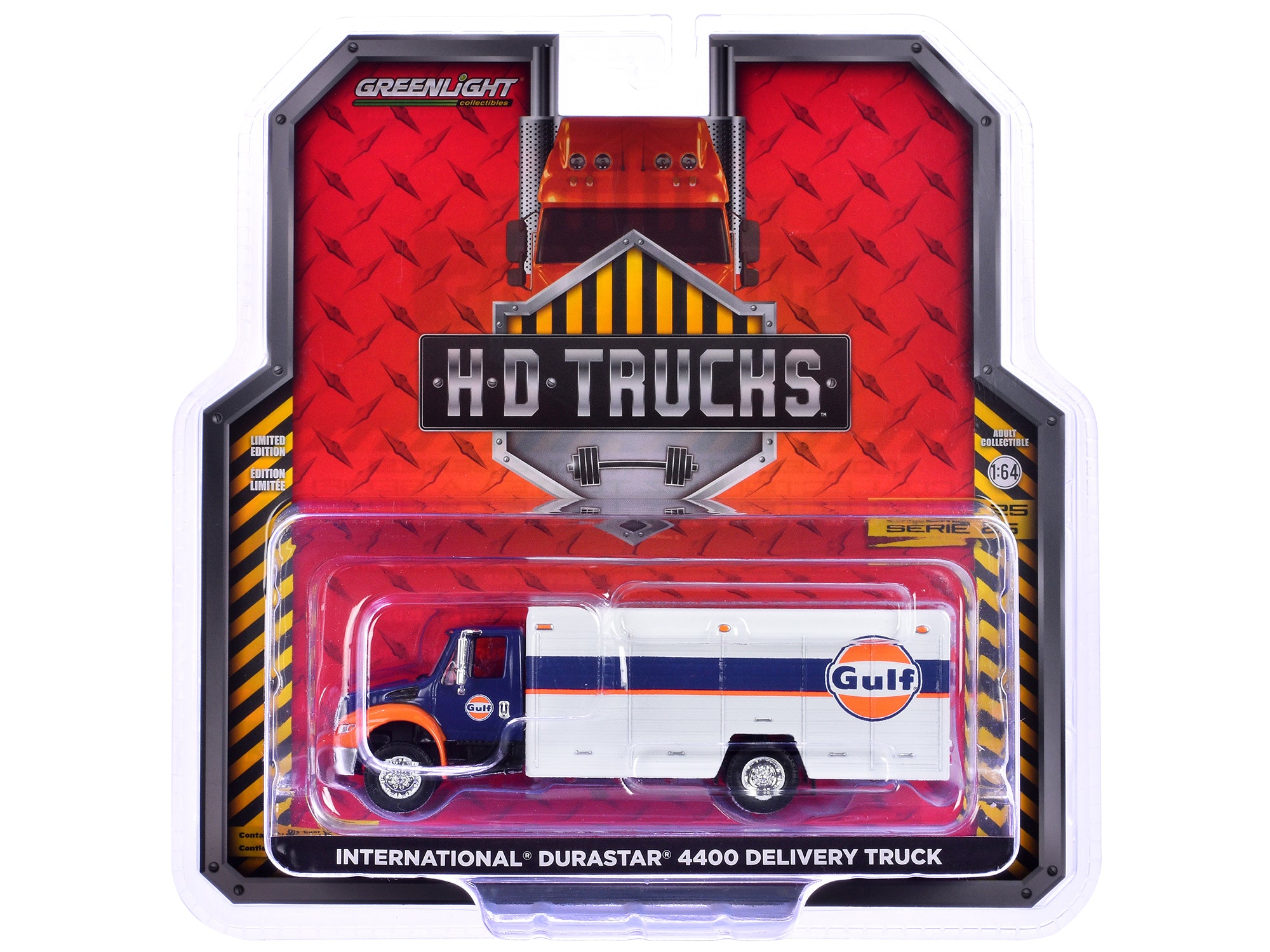 Greenlight 1/64 Scale Heavy Duty HD Trucks Diecast Model Set - 3 Piece Series 25 Collection for Display, Gifts & Truck Enthusiasts - Perfect for Collectors, Kids Play & Home Decor