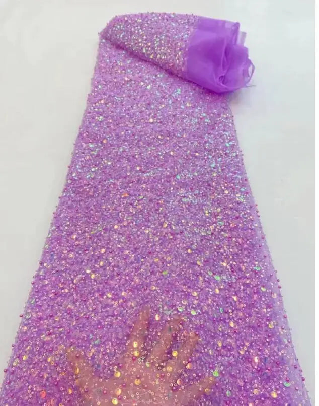 Sparkly Sequin Off-Shoulder Mermaid Wedding Gown with Removable Train - Perfect for Beach Weddings, Evening Galas & Formal Occasions