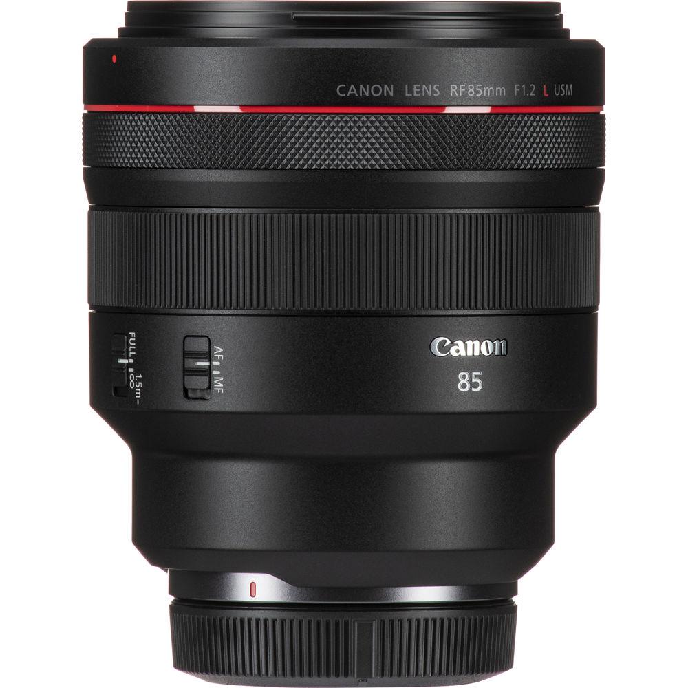 Canon RF 85mm f/1.2L USM Lens for Portrait Photography - Professional Prime Lens with Ultra-Fast Aperture, Ideal for Wedding, Studio & Low Light Shooting