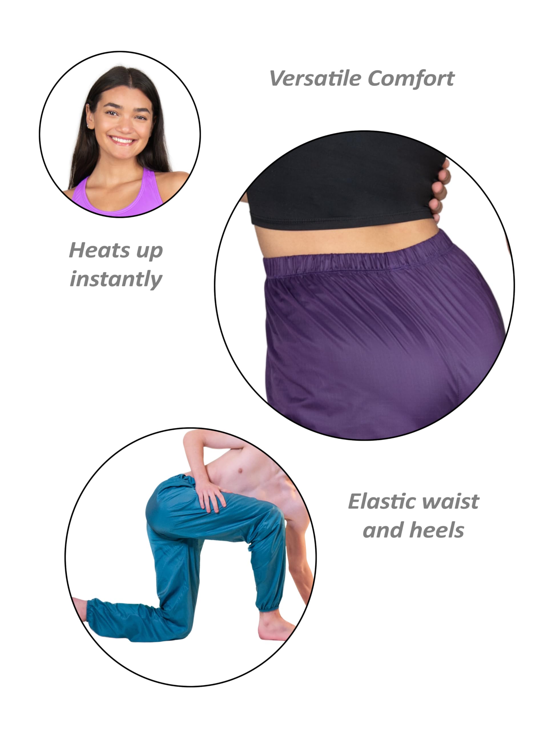 Body Wrappers Girls Lightweight Ripstop Pants - Style 071 | Comfortable Dance & Yoga Pants for Kids | Perfect for Ballet, Gymnastics & Active Play