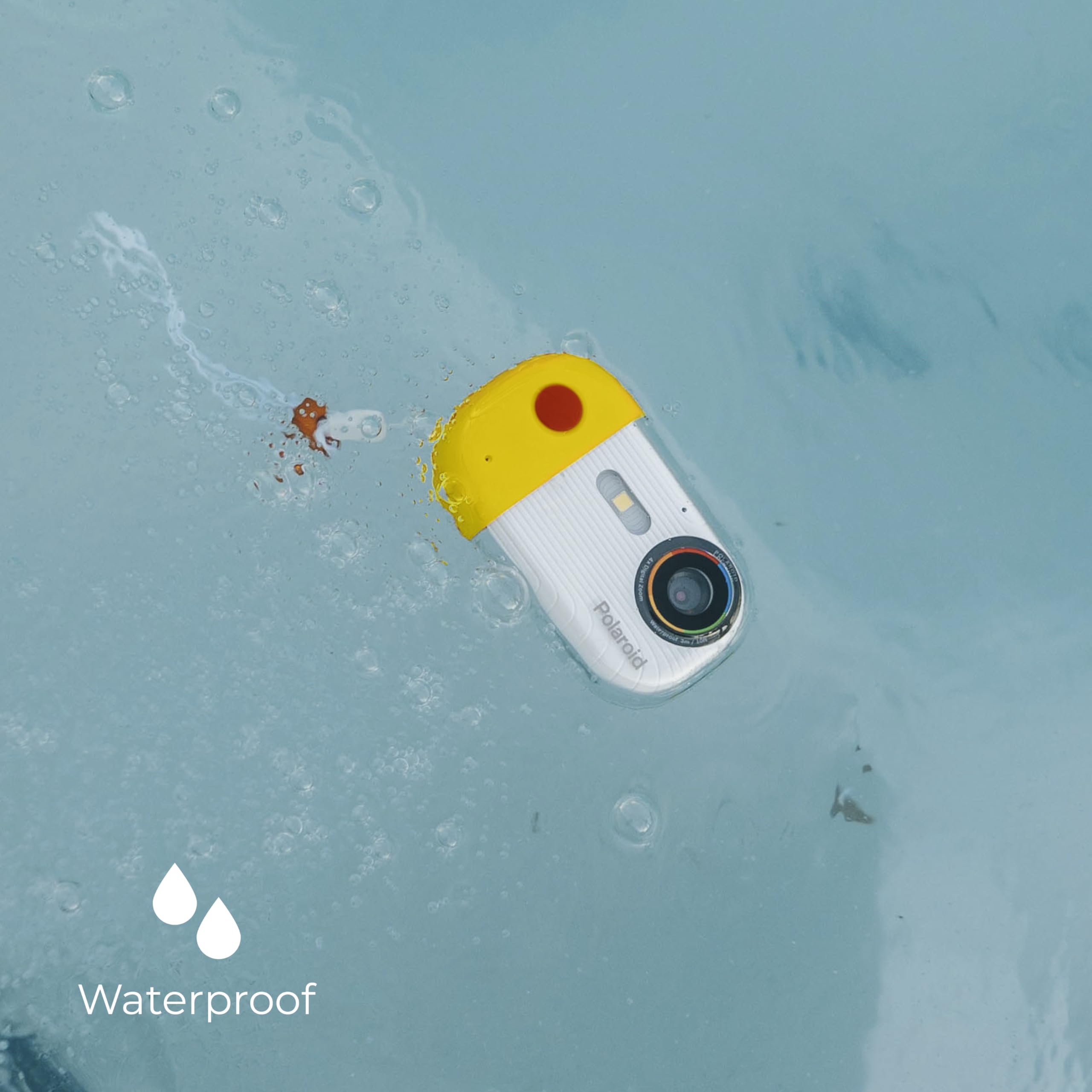 Polaroid Underwater Camera 18MP 4K UHD - Waterproof Digital Camera for Snorkeling, Diving & Swimming with LCD Display & USB Rechargeable - Perfect for Capturing Underwater Videos, Photos & Marine Adventures