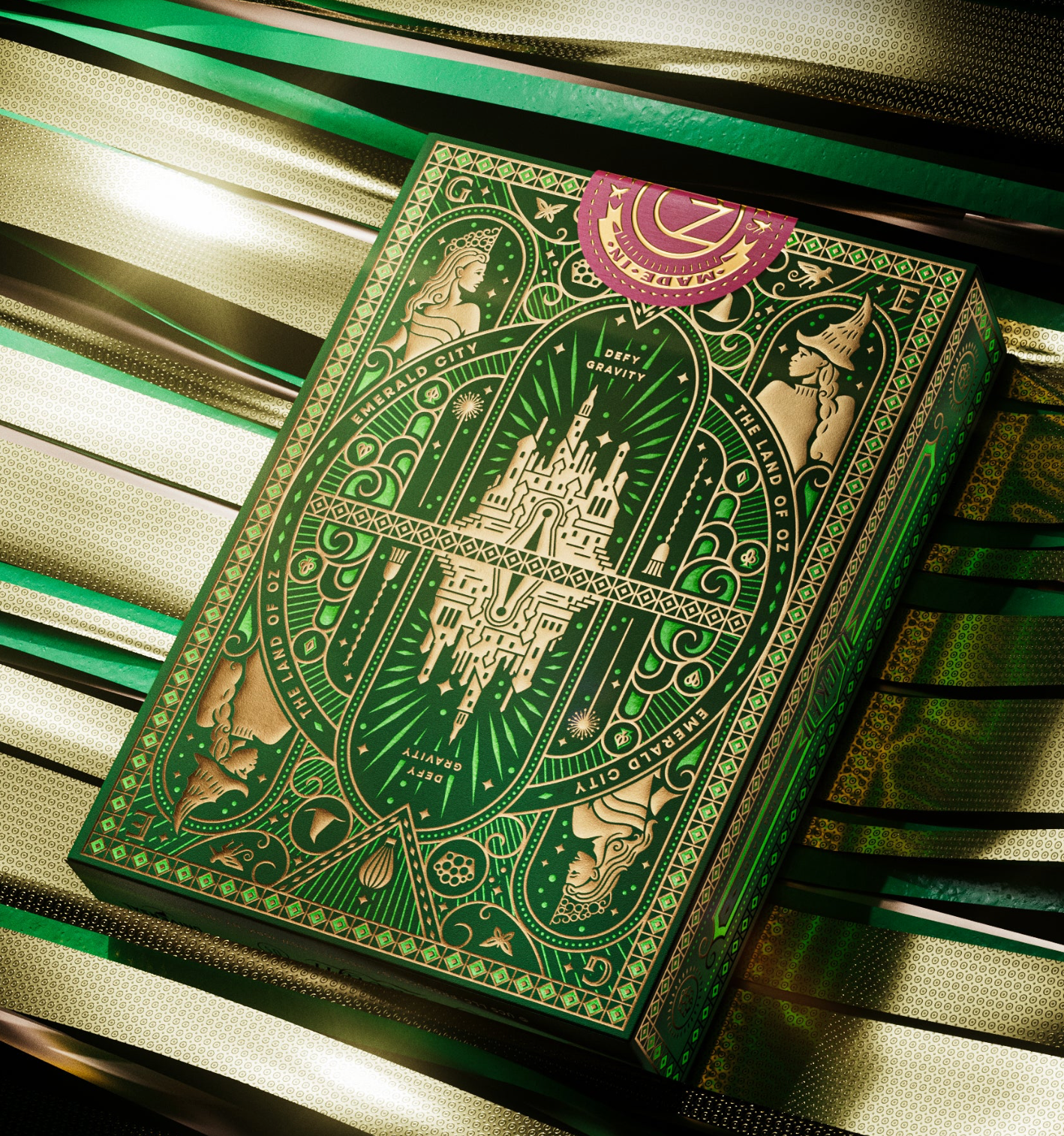 Premium Wicked Playing Cards - Unique Gothic Design for Magic Tricks, Poker Games & Collectors | Perfect for Halloween Parties, Game Nights & Cardistry Performances