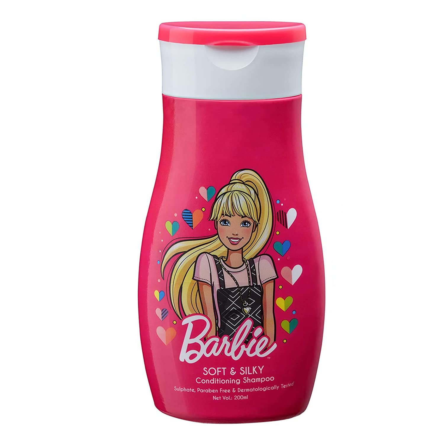 Barbie Shampoo for Kids - Soft & Silky Hair Care (200ml) - Gentle Formula for Daily Use - Perfect for Girls' Bath Time & Playtime Hair Care
