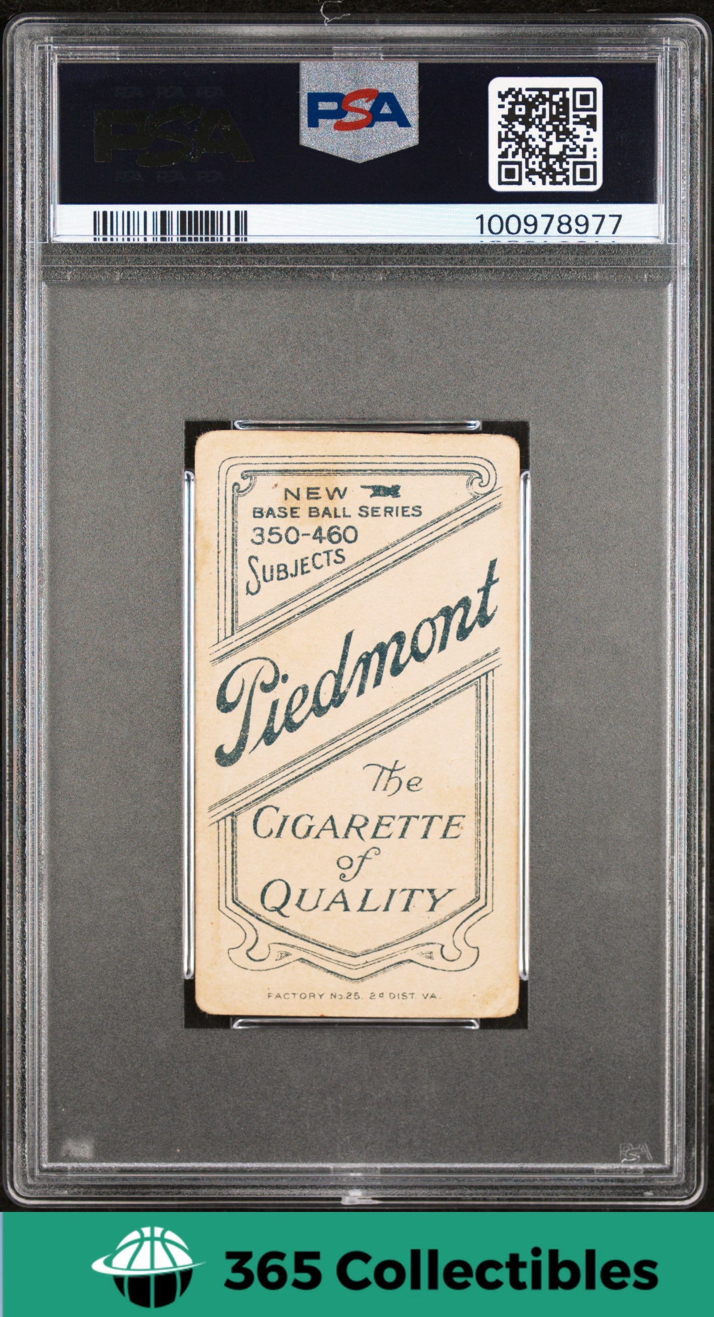 1909 T206 Piedmont 350-460 Tobacco Baseball Card - Orval Overall Hands at Waist PSA 1.5 | Vintage Sports Memorabilia for Collectors & Baseball Fans | Perfect for Display, Investment & Historical Collections