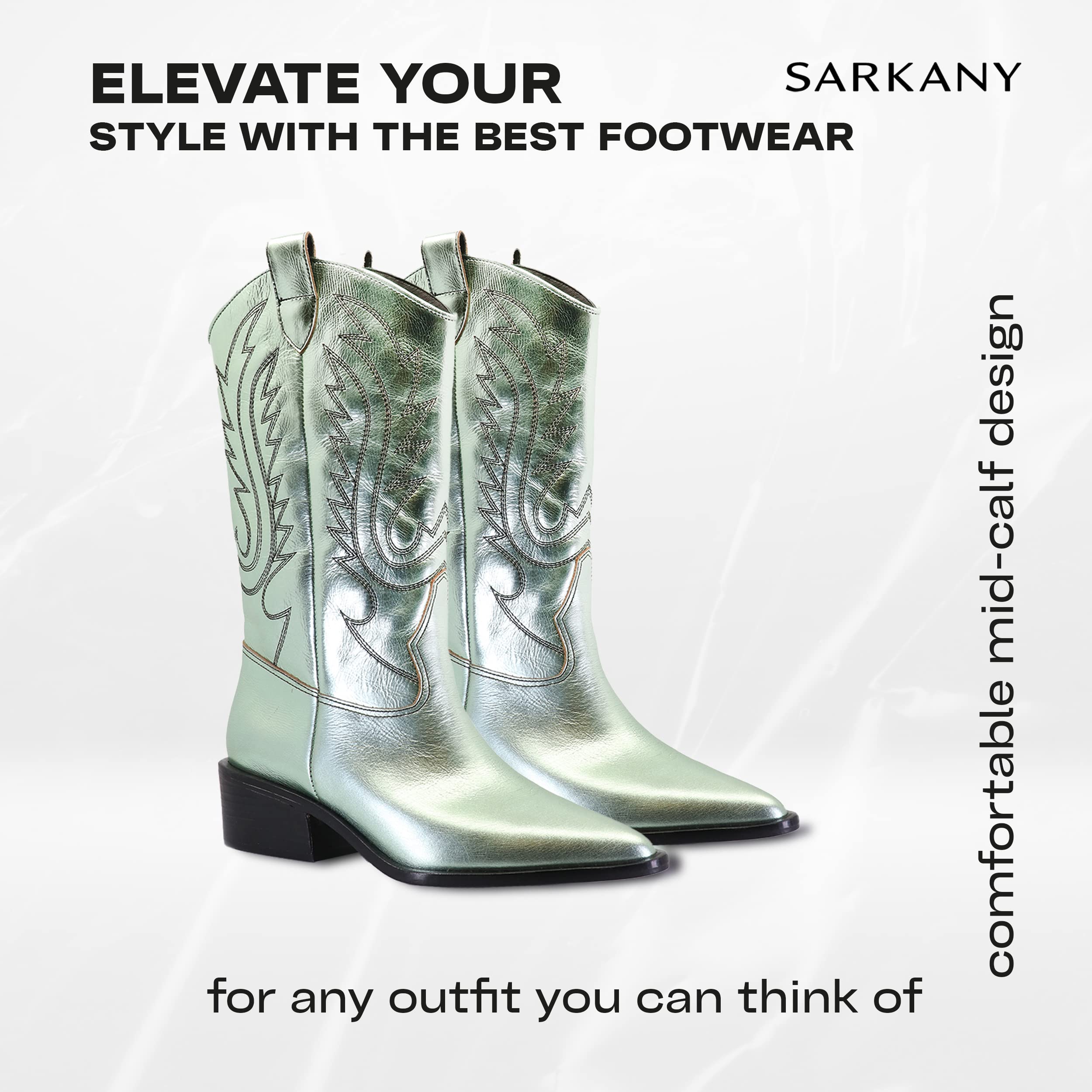 Women's Boots - Cowboy Boots, Combat Boots & Fashion Booties for Women | Mid Calf, Ankle, Over the Knee & High Heel Styles | Perfect for Festivals, Rodeos & Night Out Outfits