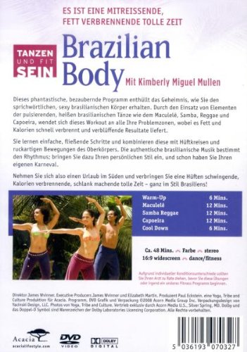 Brazilian Dance Workout DVD - Fitness & Body Sculpting Exercise for Women | Home & Gym Workout Routine