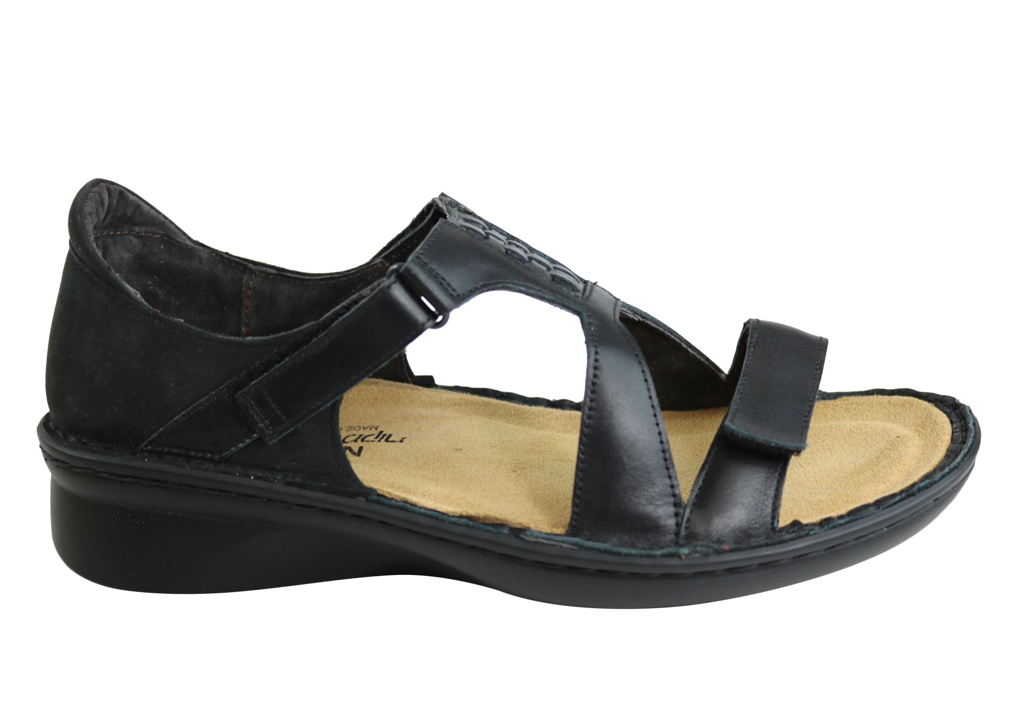 Naot Figaro Women's Leather Comfort Sandals - Wide Fit, Orthotic Friendly - Perfect for Walking, Travel & Casual Wear
