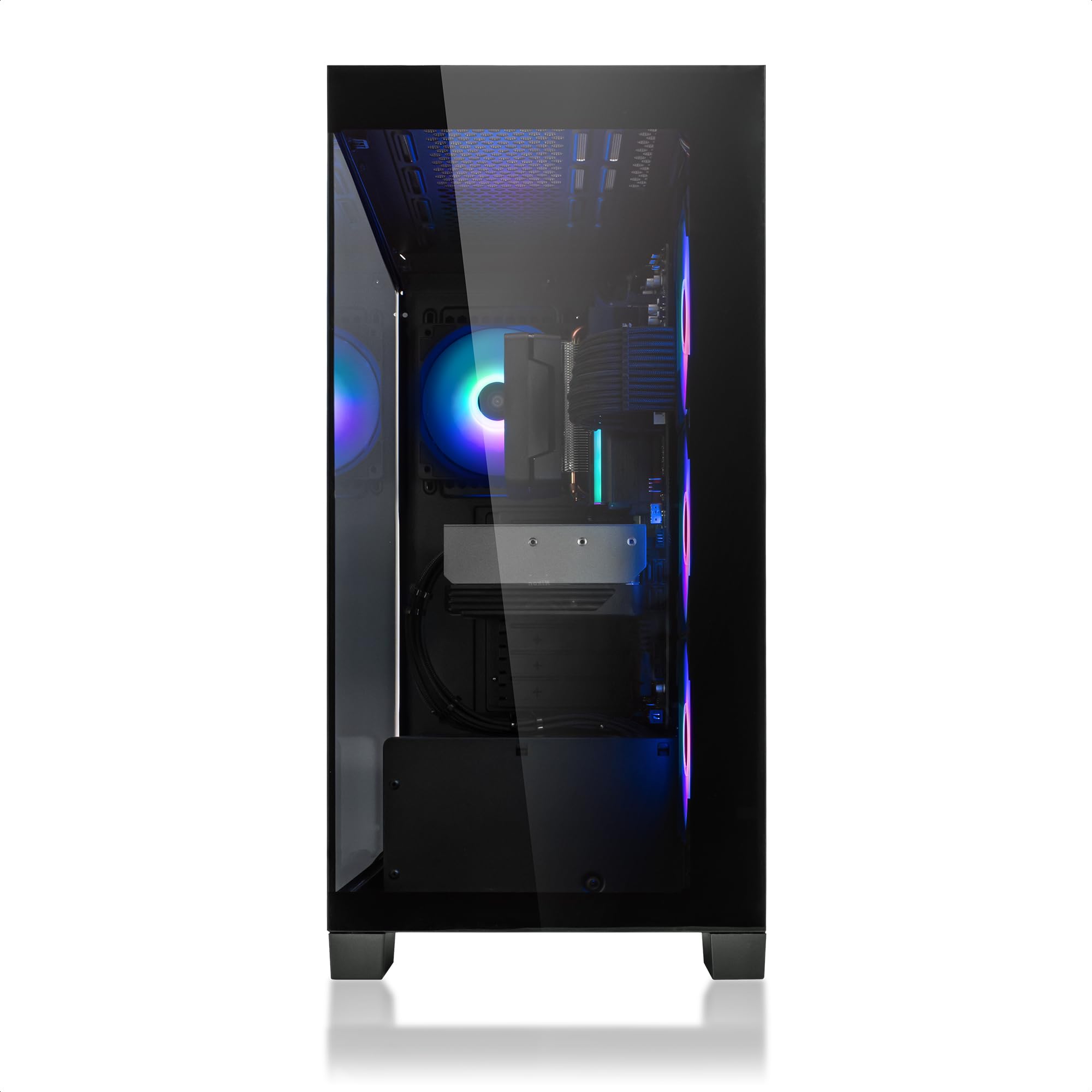 Megaport Gaming PC - AMD Ryzen 7 7700, Windows 11, GeForce RTX 5070 12GB, 32GB DDR5 RAM, 1TB M.2 SSD, WiFi - High Performance Gaming Desktop for Esports, Streaming & VR Gaming