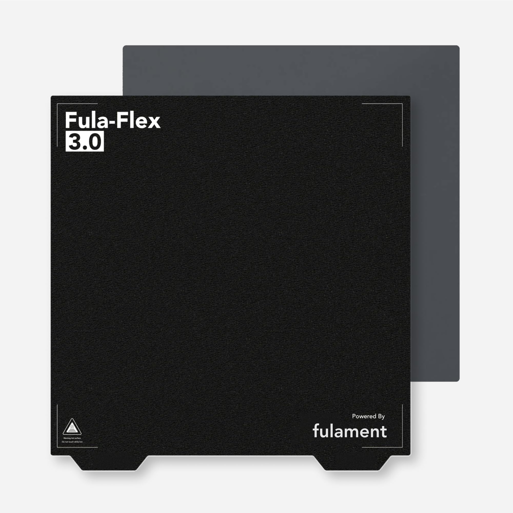Fula-Flex Textured PEI PRO Build Plate - 40% Stronger Adhesion Than Standard PEI - Compatible with Elegoo Neptune 3 Max/4 Max, Anycubic Kobra Max/2 Max, Creality CR-6 Max | 430 x 420mm | Perfect for High-Temp 3D Printing & Large-Scale Projects