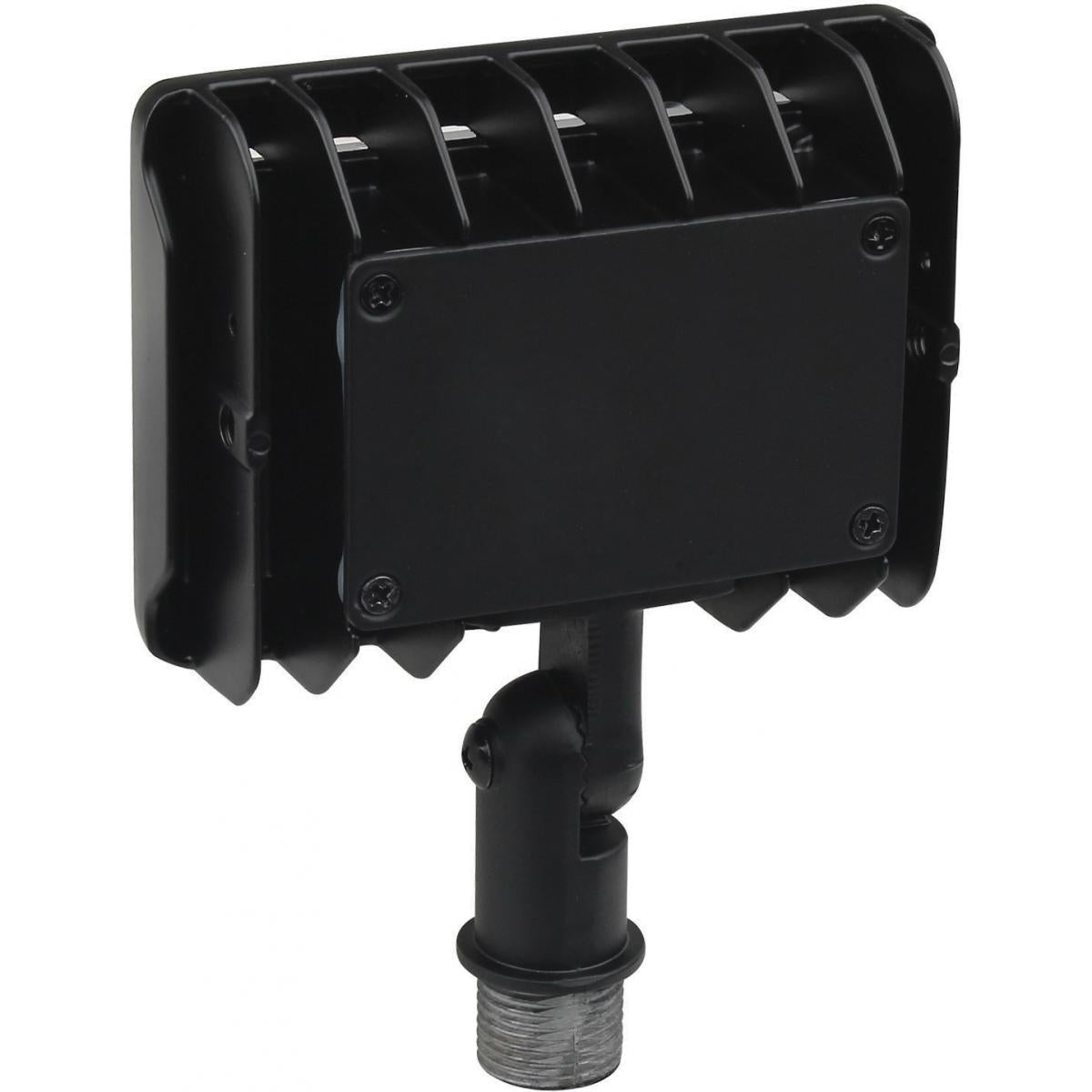 Satco 65 532 LED Small Flood Light 15W 4000K Bronze 100-277V - Energy Efficient Outdoor Lighting for Gardens, Pathways & Security Areas