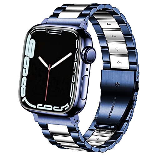 Blue / silver