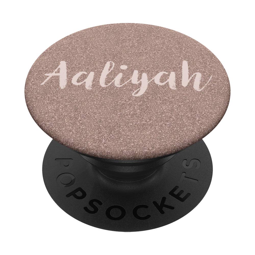 Personalized Aaliyah Trendy Girl Phone Grip & Stand - PopSockets for Phones & Tablets - Perfect for School, Work, and Travel