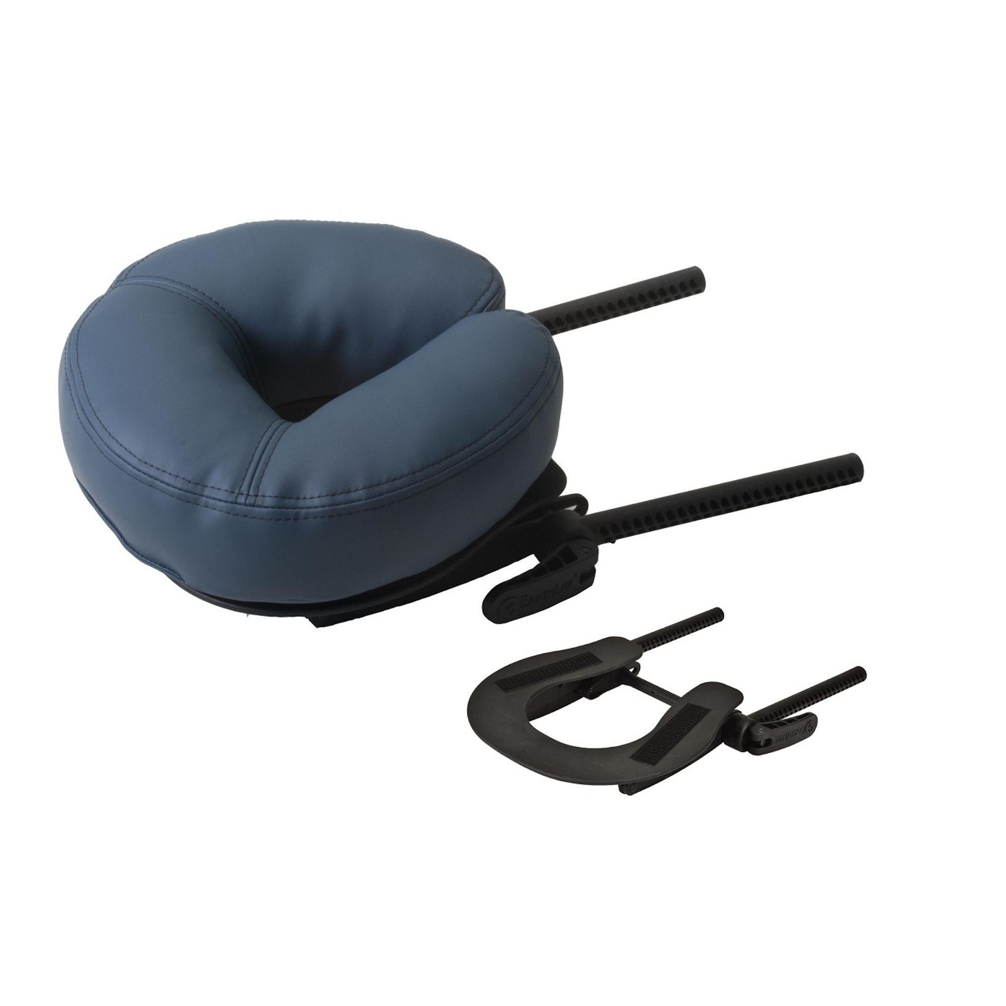 Earthlite FacePillow with Deluxe Adjustable Platform - Premium Massage Table Face Cushion for Spa, Chiropractic & Facial Treatments - Perfect for Professional Massage Therapists and Home Use