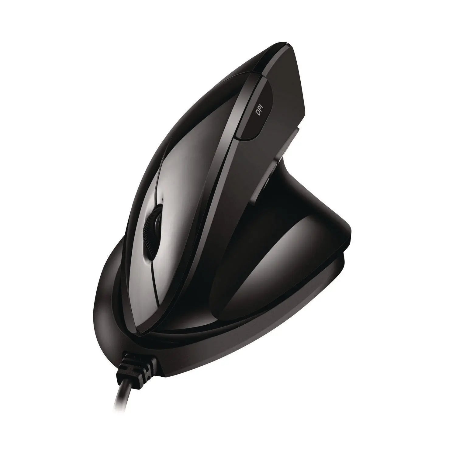 Adesso iMouse V3 Adjustable Vertical Ergonomic Mouse - TAA Compliant USB Wired Right-Handed Mouse for Office & Gaming (Black) | Reduce Wrist Pain & Improve Comfort for Long Computer Work Sessions