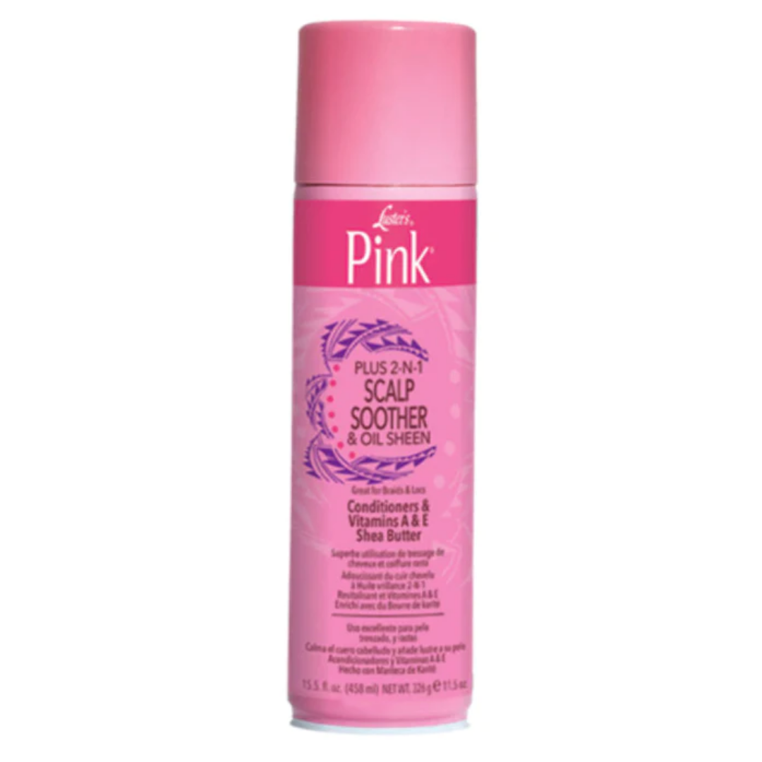 PINK PLUS SCALP SOOTHER 15.5OZ - Natural Hair Care Treatment for Dry Scalp & Dandruff Relief - Perfect for Daily Use at Home or Salon