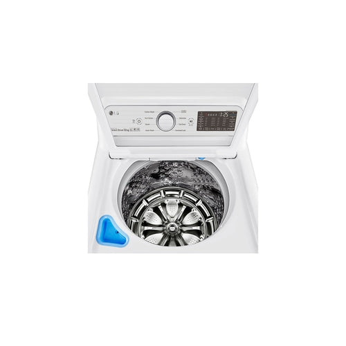 LG 12kg Top Load Washing Machine with TurboClean3D™ Technology - Energy Efficient Large Capacity Laundry Washer for Home & Family Use